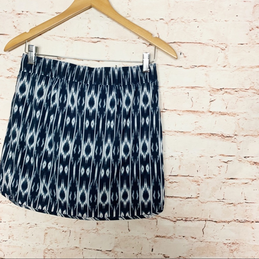 Athleta Reflection Stretch In Skort Navy Ikat Size XS - Picture 5 of 8